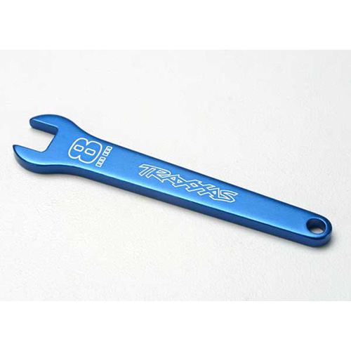 AX5478 Flat wrench 8mm (blue-anodized aluminum)