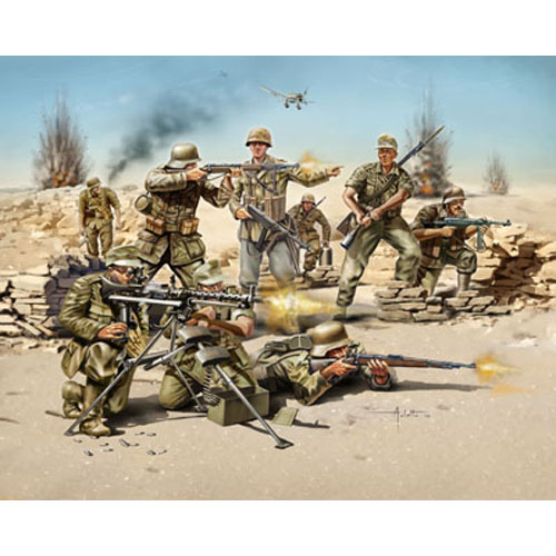 BV2513 1/72 German Infantry Africa Corps WWII