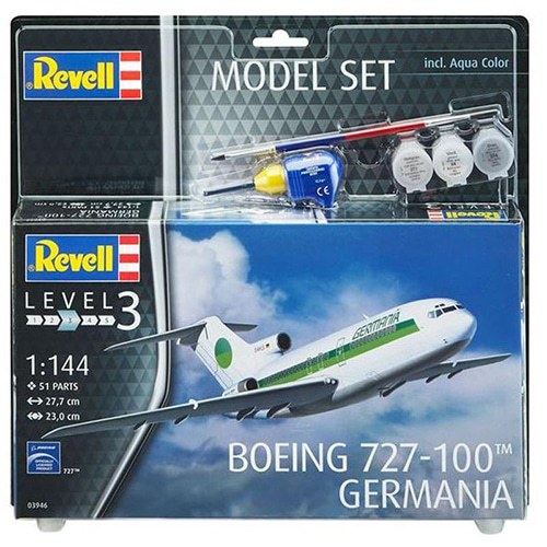 BV63946 1/144 Model Set Boeing 727-100 GERMANIA