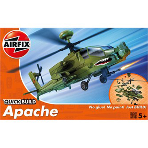 BB6004 QUICK BUILD Apache Helicopter