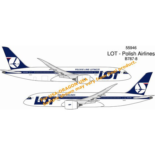 BD55946 1/400 LOT Polish Airlines B787-8 (Airline)