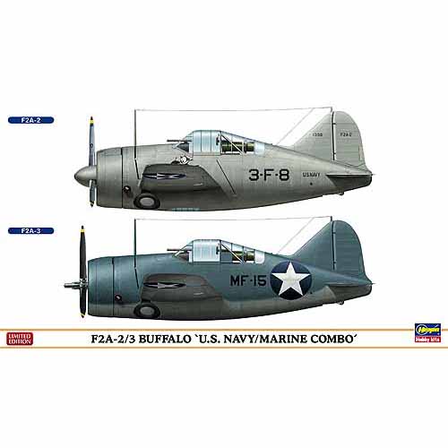BH01974 1/72 F2A-2/3 Buffalo &#039;U.S NAVY/MARINE&#039; Combo(2 kit)
