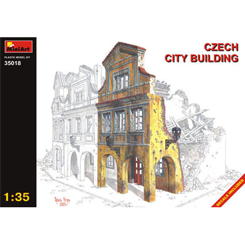 BE35018 1/35 Czech City Building