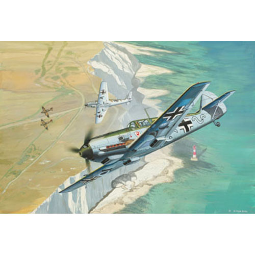 BV4916 1/144 Micro Wings Messerschmitt Bf109E (스탠드포함)