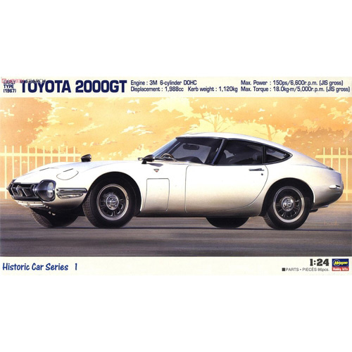 BH21101 HC1 1/24 TOYOTA 2000GT - Early type (1967)