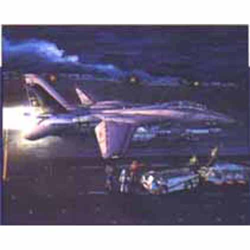 BD4020 1/144 F-14A W/DECK VEHICLE