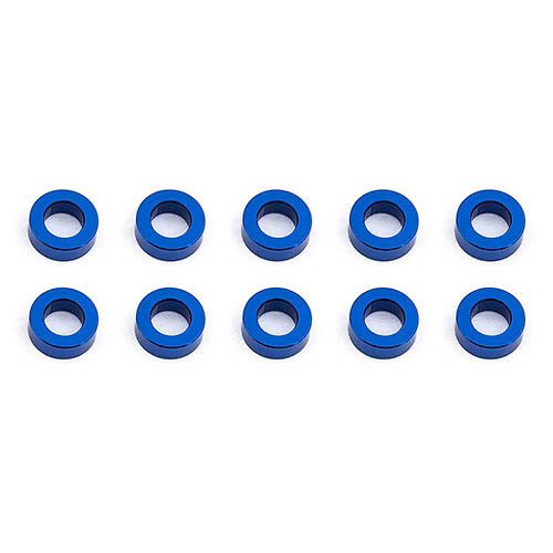 AA31383 Ballstud Washers, 5.5x2.0 mm, blue aluminum