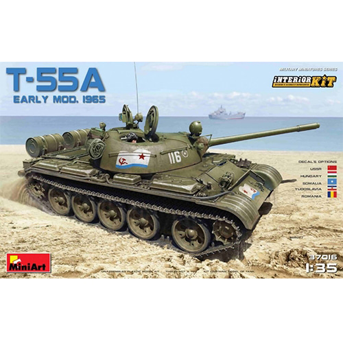 BE37016 1/35 T-55A Early Mod. 1965. Interior Kit