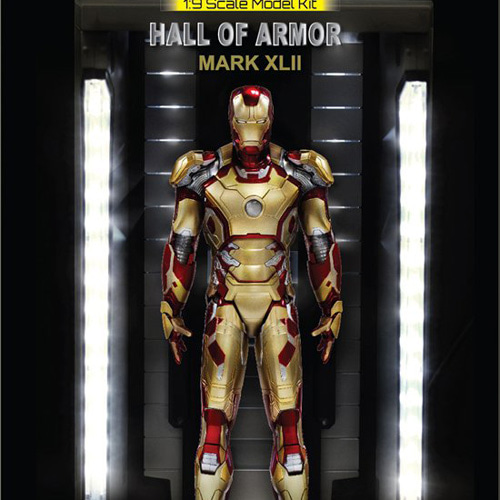 BD38342 1/9 Iron Man 3 - Hall of Armor - Mark XLII Model Kit