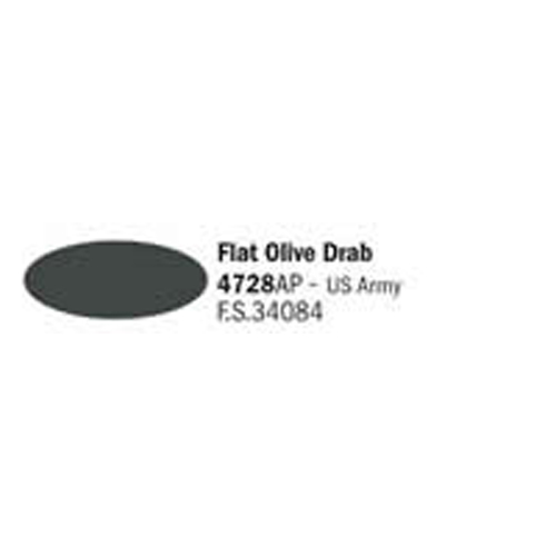 BI4728AP Flat Olive Drab (20 ml) FS34084 - 무광 올리브드랍(미군 전차색/영국군 전차색)