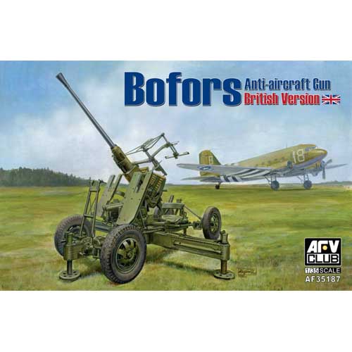 BF35187 1/35 British Version of Bofors 40mm Mk III AA Gun