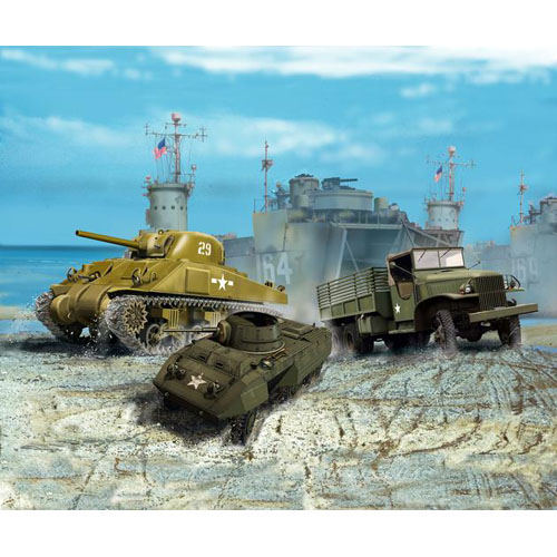 BV3350 1/144 US ARMY Vehicles (WWII)