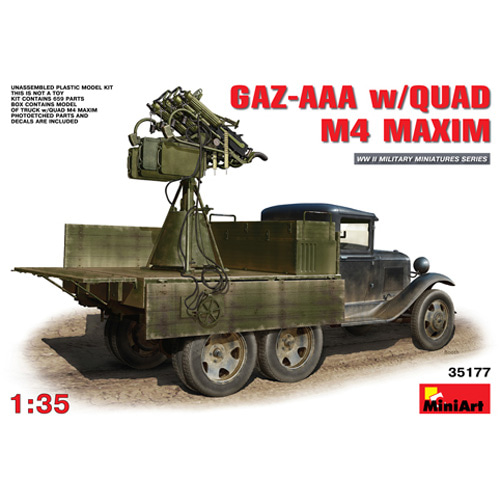 BE35177 1/35 GAZ-AAA w/Quad M4 Maxim