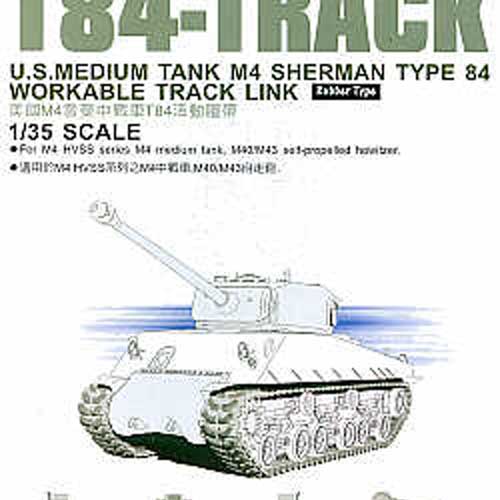 BF35033 1/35 M4 HVSS T84-Track (Rubber Type)