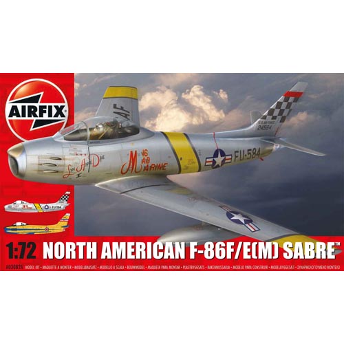 BB03082A 1/72 North American F-86F/E(M) Sabre (New Tool)(박스 손상)