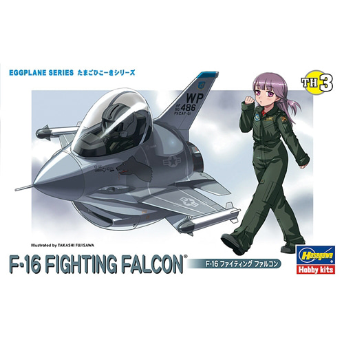 BH60103 TH3 Egg Plane F-16 Fighting Falcon