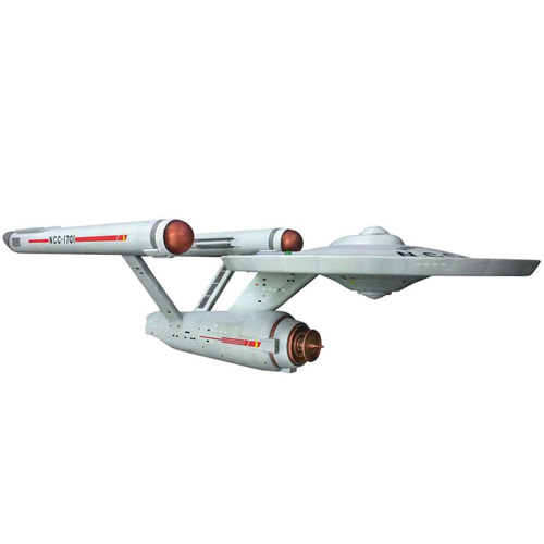ESPOL936 1/1000 Star Trek USS Enterprise NCC-1701 Snapit
