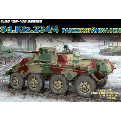 BD6221 1/35 Panzerspahwagen Sd. Kfz. 234/4 (8 wheeled)