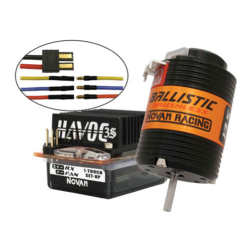 AN3081 Havoc 3S/Ballistic Brushless Systems with Traxxas® Plug - 13.5T (#3081)