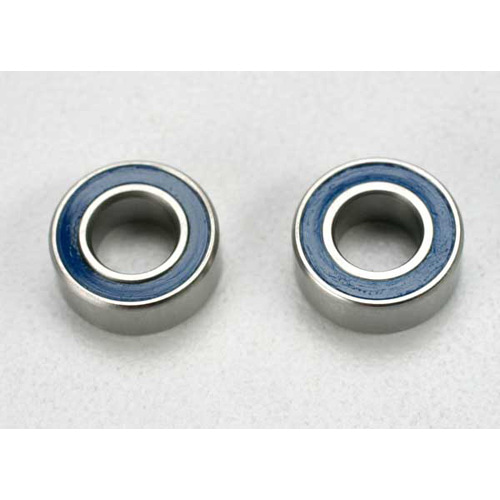 AX5115 Ball bearings blue rubber sealed (5x10x4mm) (2)