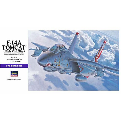 BH00533 E3 1/72 F-14A Tomcat (High Visibility)