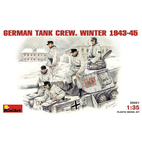 BE35021 1/35 German Tank Crew. Winter 1943-45