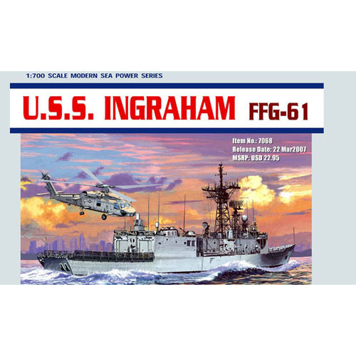 BD7068 1/700 U.S.S. Ingraham FFG-61 (Late Hull)