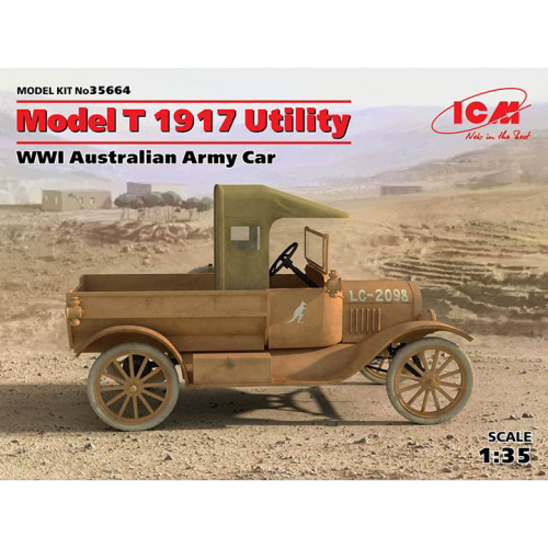 BICM35664 1/35 Model T 1917 Utility, WWI Australian Army Car