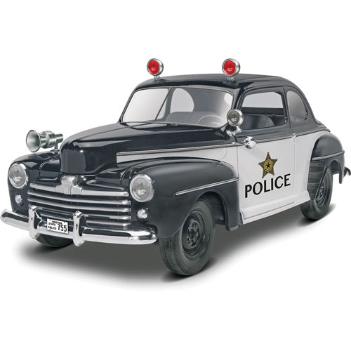 BM4318 1/25 48 Ford Police Coupe 2 n 1