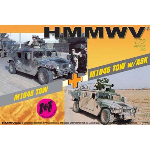 BD7296 1/72 HMMWV: M1045 TOW + M1046 TOW w/ASK