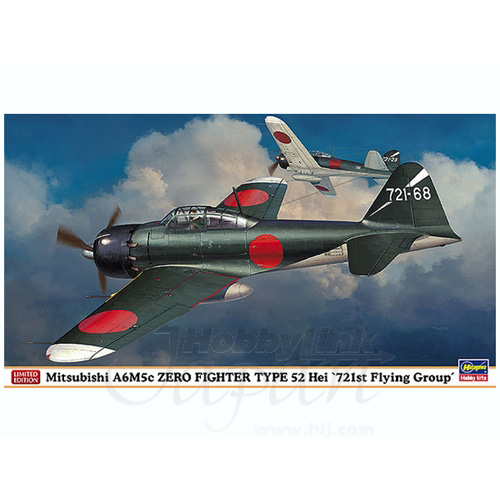 BH07362 1/48 Mitsubishi A6M5c Zero Fighter Type 52 HEI