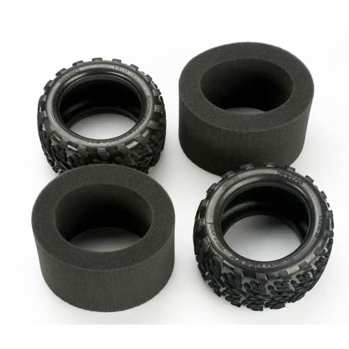 AX5370 Tires Talon 3.8&quot; (2)/ foam inserts (2)