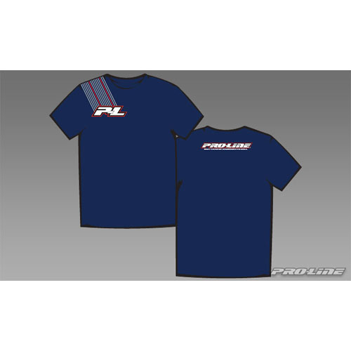 AP9926-02 Pro-Line Stripe T-shirt Blue (Medium)