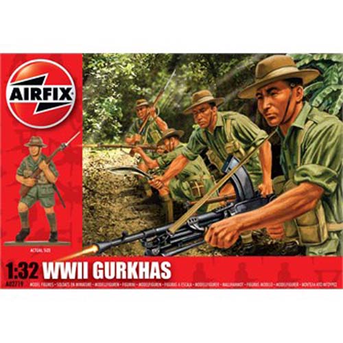 BB02719 1/32 WWII Gurkahs(인형 14개 포함)