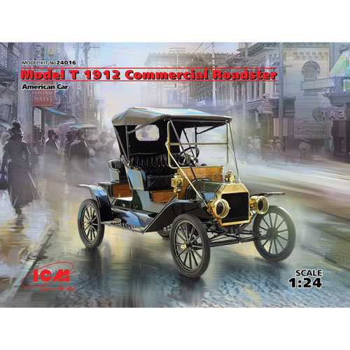 BICM24016 1/24 Model T 1912 Commercial Roadster, American Car
