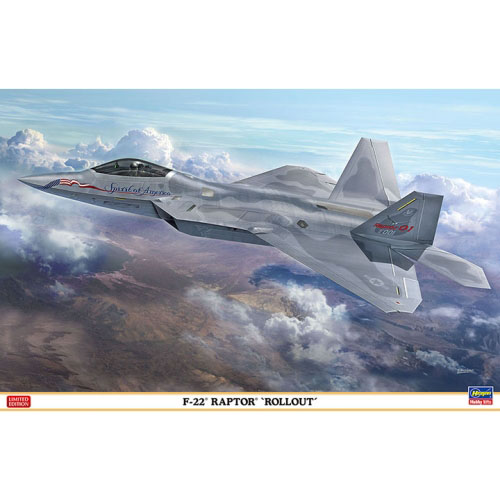 BH07467 1/48 F-22 Raptor Rollout
