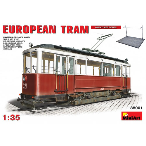 BE38001 1/35 European Tram