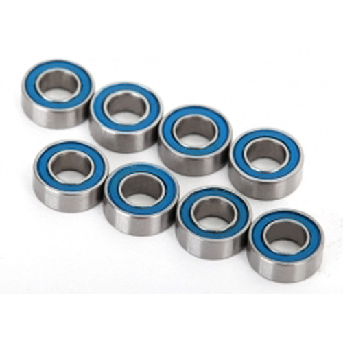 AX7019R Blue rubber seal bearing(4x8x3mm)