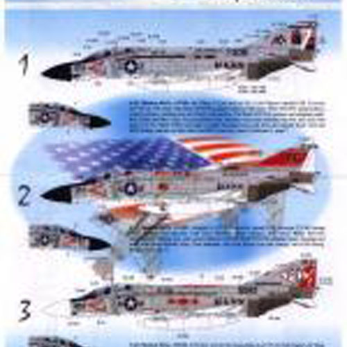 ESN48639 1/48 Phancy Phantoms F-4 Phantom Pt7 F-4 Phantom F-4J