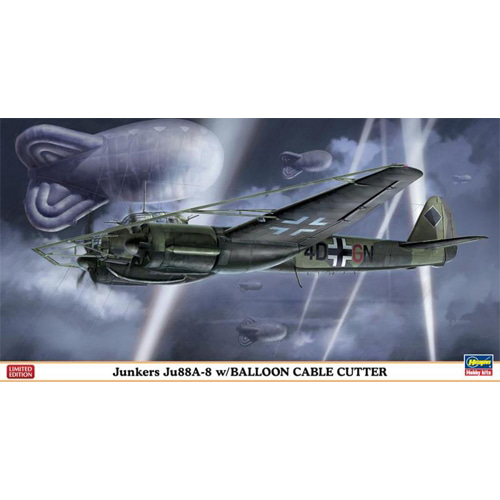 BH01999 1/72 Junkers Ju88A-8 w/Balloon Cable Cutter