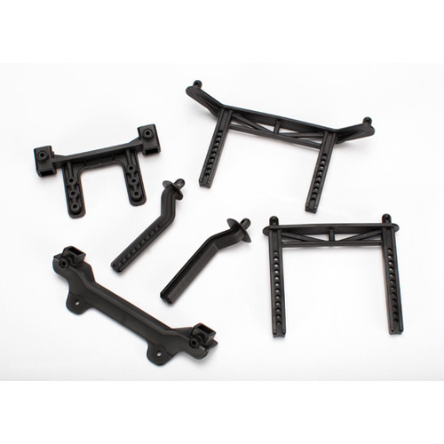 AX3619 Body mounts front &amp; rear/ body mount posts front &amp; rear (adjustable)/ 2.5x18mm screw pins (4)