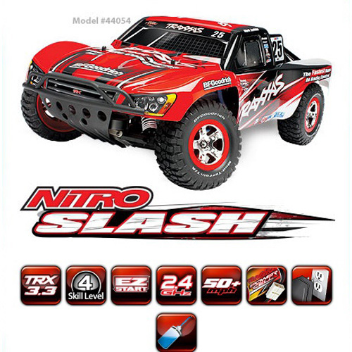 니트로 슬래시 2륜 Nitro Slash - 2WD (TQ 2.4GHz 조종기 TRX 3.3 엔진) CB44054