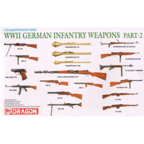 BD3816 1/35 WWII German Weapon Set