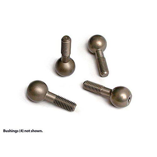 AX4933X Pivot balls hard-anodized 7075-T6 aluminum / pivot ball cap bushings (4)