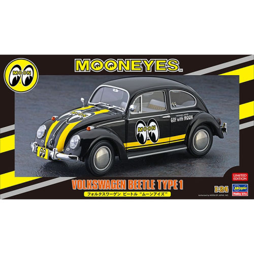 BH20338 1/24 Volkswagen Beetle Type 1 Mooneyes