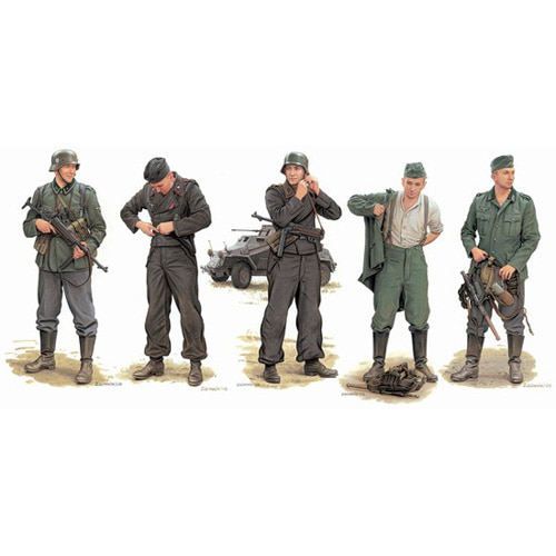 BD6574 1/35 German Warriors 1940-41 (5 Figures Set)