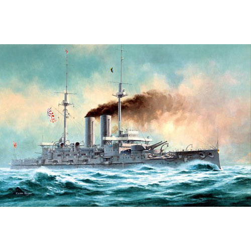 BH40090 1/350 IJN Battleship Mikasa The Battle of The East SEA 1905″ w/ Two Figure(인형 2개 포함)하세가와 품절
