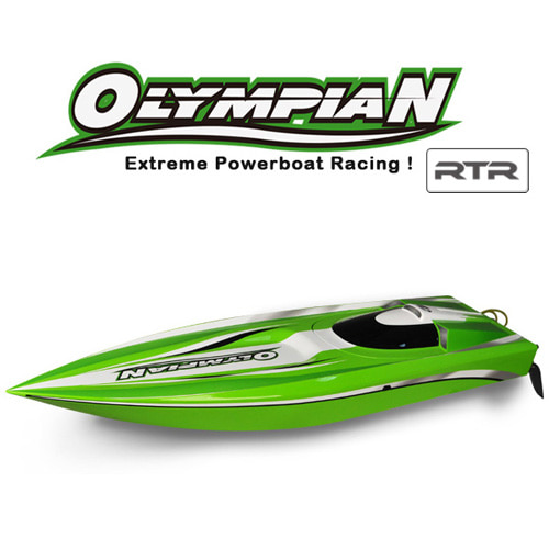 올림피안 보트 (녹색) OLYMPIAN (Green) - Deep Vee Racing Boat 충전기 배터리 별매 ATK5127-F11G