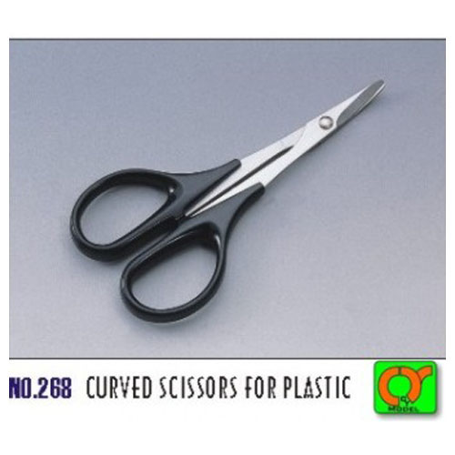 DM268 Curved Scissors for plastic