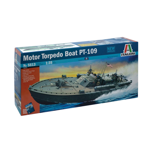 BI5613 1/35 Motor Torpedo Boat PT-109 (New Tool-2012 에칭 및 자료집 포함)